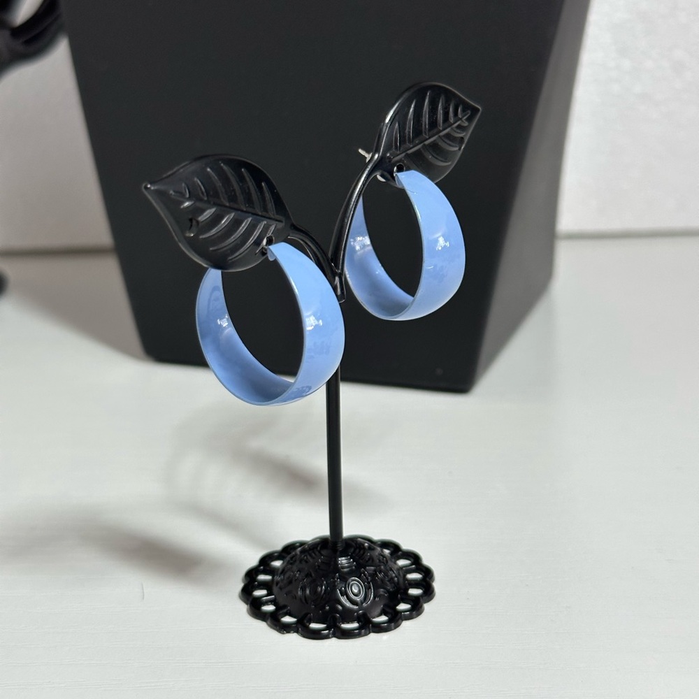 Blue Earrings - Picture 2 of 4